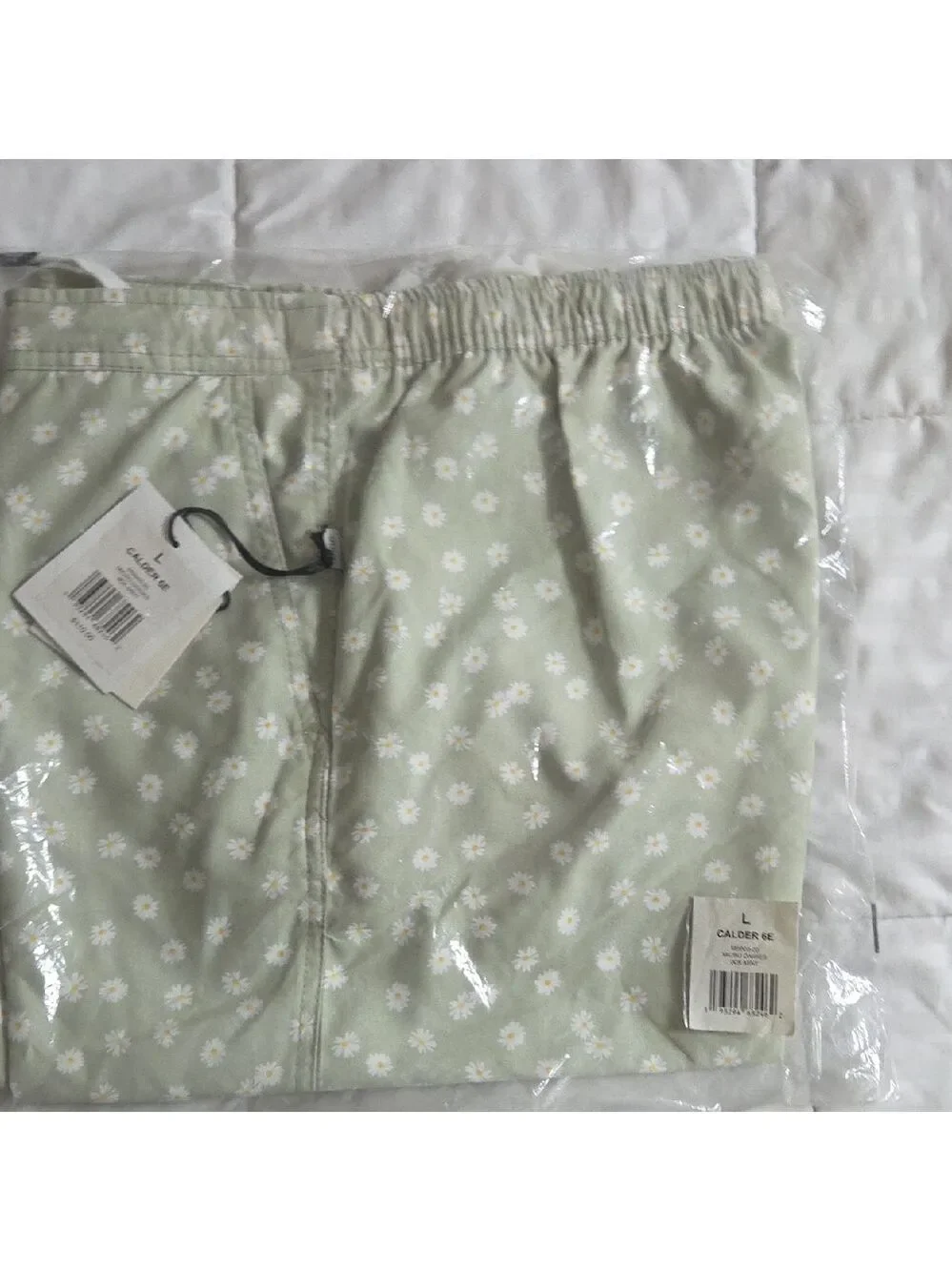 Green Floral Men's Shorts
